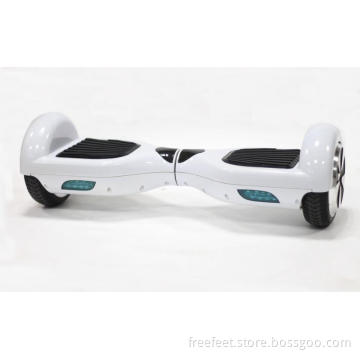 White Self Balancing Electric Scooter with Lights Small Portable